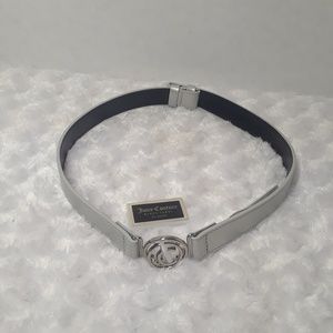 NWT Juicy Couture Silver Belt